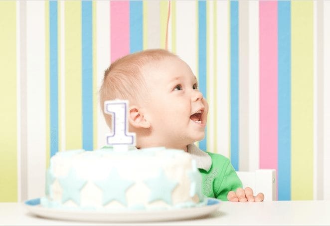 Baby's first birthday 