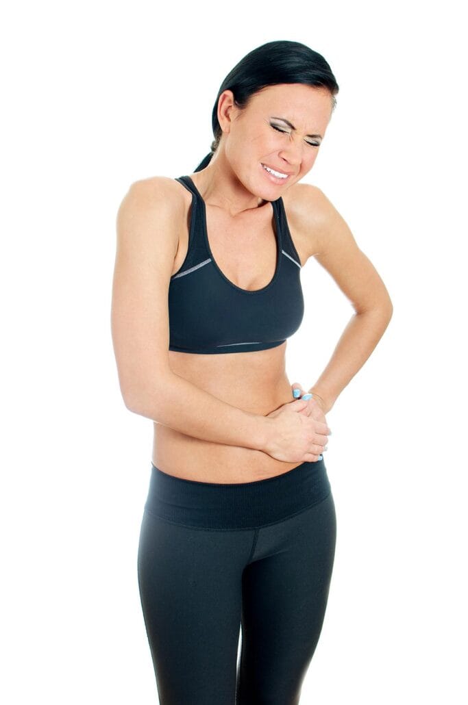 Uterine fibroids can cause pain, bloating and distension of the abdomen
